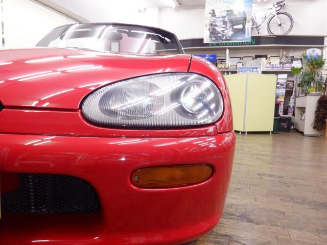 カプチーノ ベースグレード フルノーマル/(Tベルト・全油脂・エアコンコンプレッサー・エアコンガス・燃料ゲージ・燃料ポンプ・ガソリンホース、パイプ・ブレーキホース・バッテリー・ワイパー・タイヤ交換済+キャリパーOH済(41枚目)