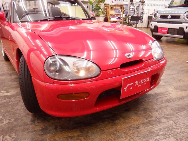 カプチーノ ベースグレード フルノーマル/(Tベルト・全油脂・エアコンコンプレッサー・エアコンガス・燃料ゲージ・燃料ポンプ・ガソリンホース、パイプ・ブレーキホース・バッテリー・ワイパー・タイヤ交換済+キャリパーOH済(42枚目)