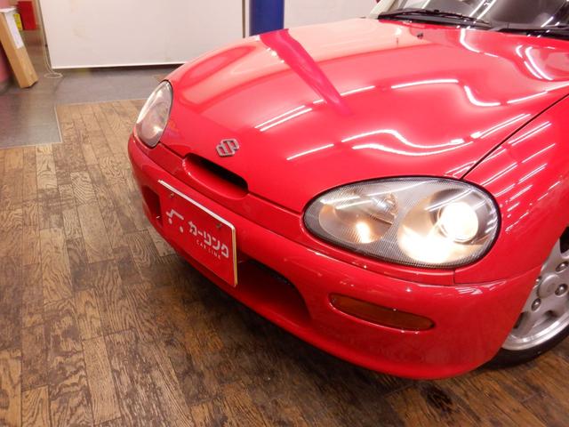 カプチーノ ベースグレード フルノーマル/(Tベルト・全油脂・エアコンコンプレッサー・エアコンガス・燃料ゲージ・燃料ポンプ・ガソリンホース、パイプ・ブレーキホース・バッテリー・ワイパー・タイヤ交換済+キャリパーOH済(43枚目)