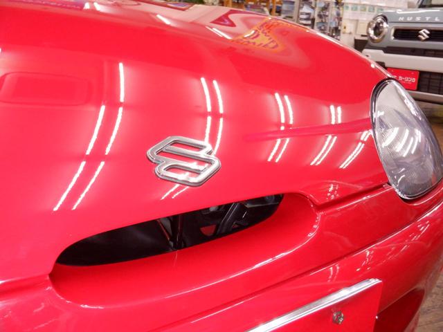 カプチーノ ベースグレード フルノーマル/(Tベルト・全油脂・エアコンコンプレッサー・エアコンガス・燃料ゲージ・燃料ポンプ・ガソリンホース、パイプ・ブレーキホース・バッテリー・ワイパー・タイヤ交換済+キャリパーOH済(69枚目)