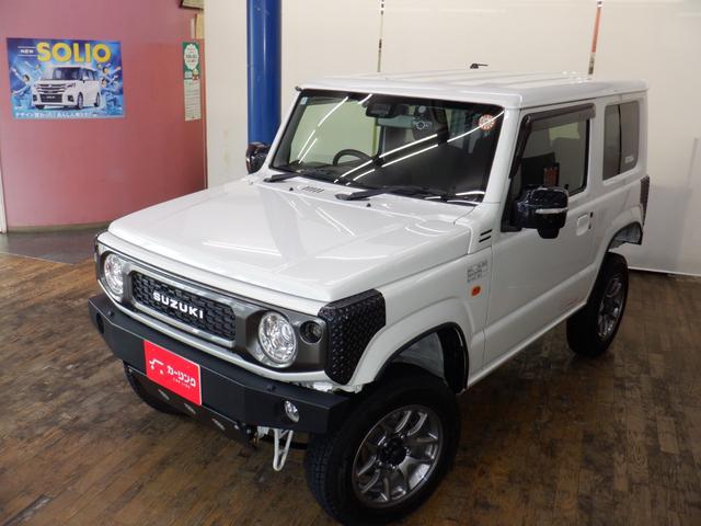 ジムニー ＸＣ　２インチリフトアップ／社外前後バンパー／ＣＬリンクラテラルロッド／車検対応たにぐちマフラー／ミニコン／アーシング／ナビ・フルセグＴＶ／シートヒーター／ＥＴＣ／前ドラレコ／ワンオーナー／記録簿／保証書（3枚目）