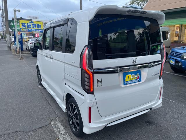 Ｎ－ＢＯＸカスタム Ｇ・Ｌホンダセンシング　禁煙車　シートヒーター　両側パワースライドドア　フルセグナビ　バックカメラ　スマートキー＆プッシュスタート　１４インチＡＷ（8枚目）