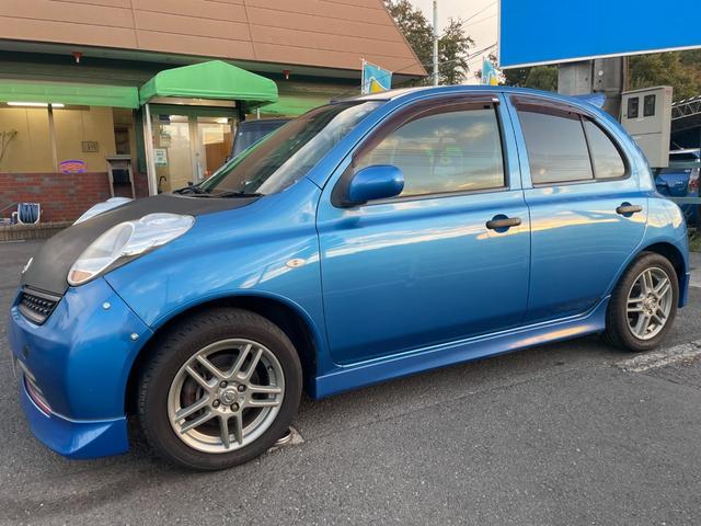 マーチ １２ＳＲ　５速ＭＴ　禁煙車　追加メーター　１５インチＡＷ　ＥＴＣ　ＡＵＴＥＣＨストラットタワーバー（4枚目）