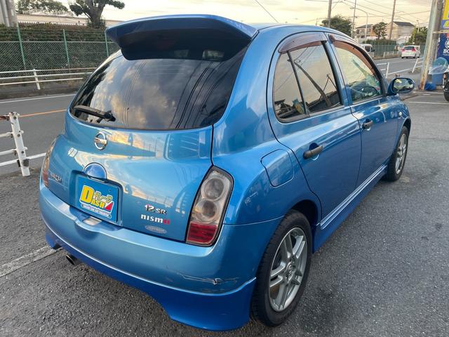 マーチ １２ＳＲ　５速ＭＴ　禁煙車　追加メーター　１５インチＡＷ　ＥＴＣ　ＡＵＴＥＣＨストラットタワーバー（8枚目）