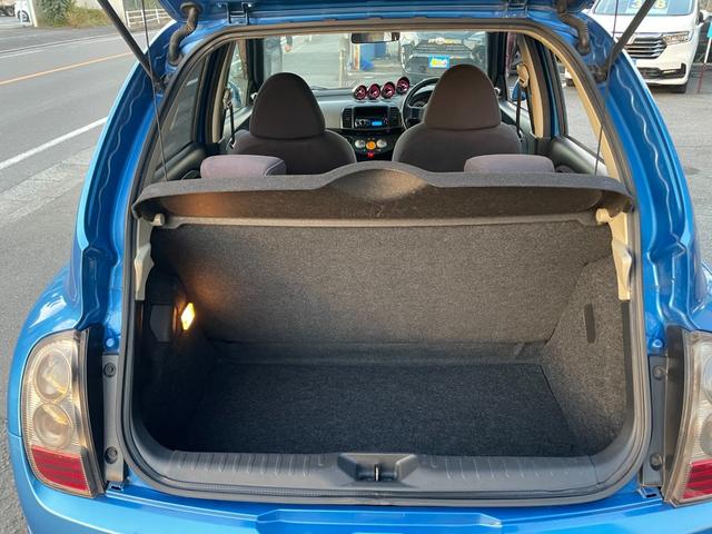 マーチ １２ＳＲ　５速ＭＴ　禁煙車　追加メーター　１５インチＡＷ　ＥＴＣ　ＡＵＴＥＣＨストラットタワーバー（23枚目）