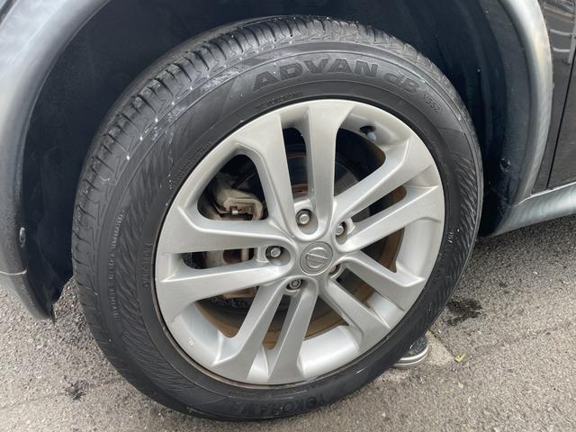 ジューク １５ＲＸ　１オーナー　禁煙車　ユーザー直接買取　フルセグナビ　バックカメラ　前後ドラレコ　ＥＴＣ２．０　インテリキー＆プッシュスタート　１７インチＡＷ　取説記録簿（9枚目）