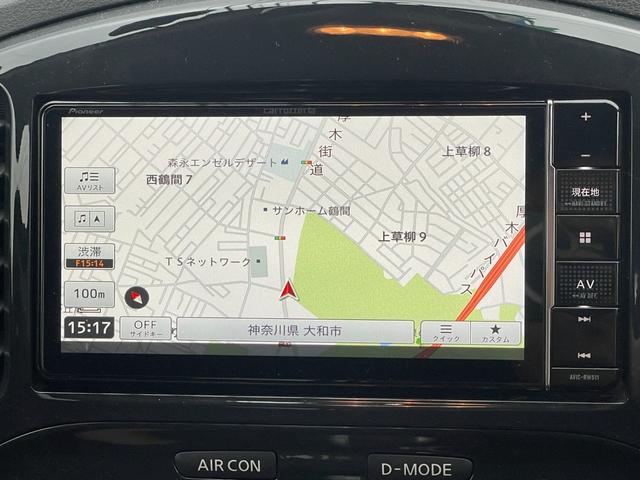 ジューク １５ＲＸ　１オーナー　禁煙車　ユーザー直接買取　フルセグナビ　バックカメラ　前後ドラレコ　ＥＴＣ２．０　インテリキー＆プッシュスタート　１７インチＡＷ　取説記録簿（16枚目）