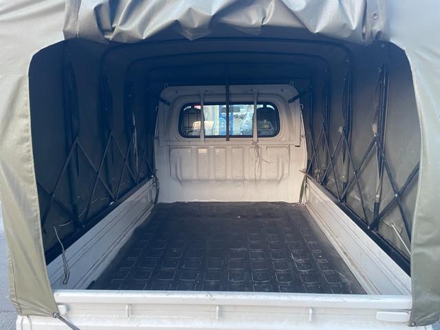 ハイゼットトラック スタンダード　禁煙車　オートマ　パワステ　幌車（9枚目）