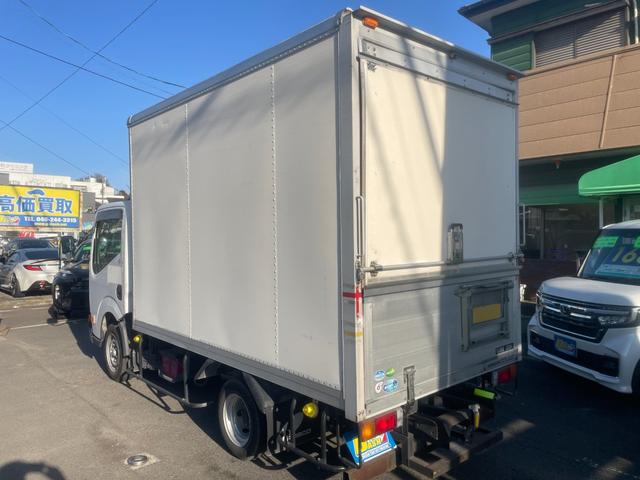 アトラストラック 　ディーゼル車　アルミバン　積載１３００ｋｇ　オートマ車　車輛総重量３７２５ｋｇ　跳ね上げ扉　台車収納　荷台寸法３０７×１６４×１９７電動格納ミラー　キーレス（7枚目）