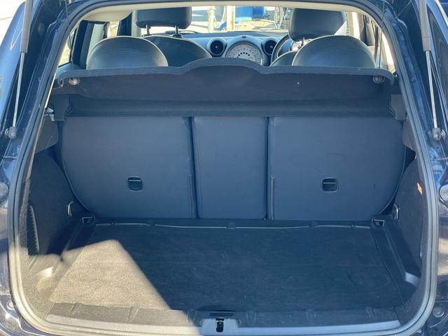 ＭＩＮＩ クーパー　クロスオーバー　禁煙車　キーレス　１６インチＡＷ　ツートンカラー　シートカバー　取説記録簿　本革調シートカバー（22枚目）