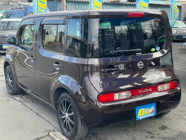 キューブ １５Ｘ　インディゴ＋プラズマ　禁煙車　フルセグナビ　バックカメラ　Ｂｌｕｅｔｏｏｔｈ接続　ＥＴＣ　ドラレコ　１６インチＡＷ　インテリキー＆プッシュスタート　オートエアコン　取説記録簿（7枚目）