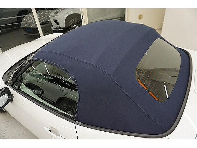 990S 登録済未使用車/ダークブルー幌/専用セッティング足廻&PCM/ブレンボキャリパ&ディスク/RAYSガンメタ16アルミ/6速MT/前後衝突軽減&車線&後方警告/LEDオートライト/革巻ステア/新車保証付(60枚目)