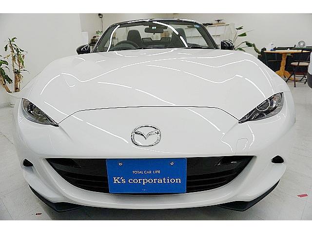 990S 登録済未使用車/ダークブルー幌/専用セッティング足廻&PCM/ブレンボキャリパ&ディスク/RAYSガンメタ16アルミ/6速MT/前後衝突軽減&車線&後方警告/LEDオートライト/革巻ステア/新車保証付(65枚目)