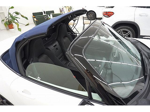 990S 登録済未使用車/ダークブルー幌/専用セッティング足廻&PCM/ブレンボキャリパ&ディスク/RAYSガンメタ16アルミ/6速MT/前後衝突軽減&車線&後方警告/LEDオートライト/革巻ステア/新車保証付(23枚目)