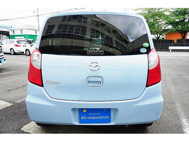 キャロルエコ ＥＣＯ－Ｘ　全国１年間保証付／１オーナー禁煙車／マツダ整備済・記録簿付／エネチャージ高燃費＆アイストップ／社外アルミ＆スタッドレス・純正セット有／ウインカーミラー／ダークガラス／ドラレコ／ＡＢＳ／スマートキー２個（6枚目）
