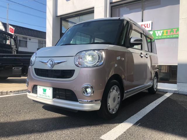 ムーヴキャンバス 　／禁煙車／衝突軽減ブレーキ装置／両側電動スライドドア／純正ＳＤナビ／全方位カメラ／フルセグ／ＬＥＤヘッドランプ／ＬＥＤフォグランプ／プッシュスタート／スマートキー／１年距離無制限保証付き／（12枚目）