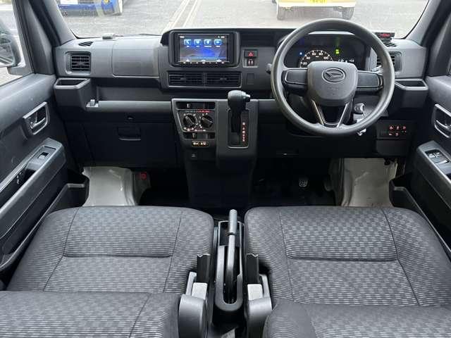 ハイゼットカーゴ ＤＸ　／禁煙／運転支援装置／社外ナビ／ドライブレコーダー／ＥＴＣ／１年走行距離無制限保証／（2枚目）