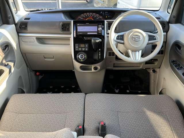タント Ｘ　ＳＡＩＩＩ　／禁煙／両側電動スライドドア／運転支援装置／社外ナビ／バックカメラ／ＥＴＣ／Ｂｌｕｅｔｏｏｔｈ接続／運転席シートヒーター／スマートキー／プッシュスタート／ステアリングスイッチ／１年走行距離無制限保証／（2枚目）