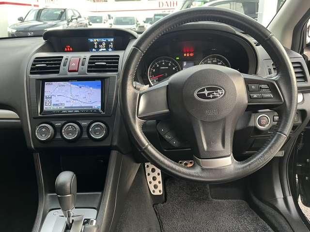 ＸＶ ２．０ｉ－Ｌ　アイサイト　／禁煙／４ＷＤ／アイサイト／社外ナビ／バックカメラ／ＥＴＣ／運転席電動シート／ＨＩＤヘッドライト／クルーズコントロール／パドルシフト／１年走行距離無制限保証／（12枚目）