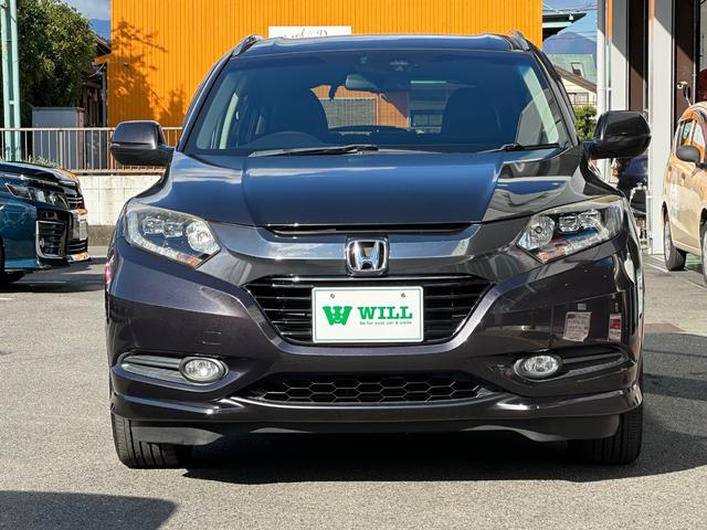 ヴェゼル ハイブリッドZ /黒本革シート/安全装置/純正ナビ/バックカメラ/ETC/前席シートヒーター/クルーズコントロール/パドルシフト/LEDヘッド/1年保証/(3枚目)