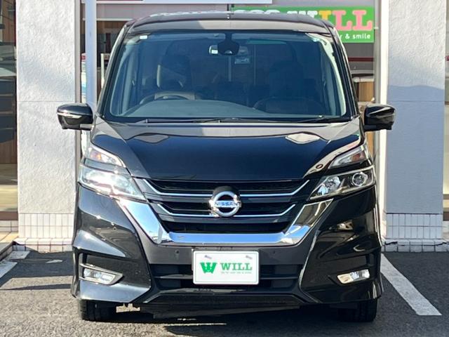 セレナ ハイウェイスター　１年距離無制限保証／禁煙／両側電動スライド／エマージェンシーブレーキ安全装置／アラウンドビューモニター／社外ナビ／バックカメラ／前後ドラレコ／Ｐスタート／インテリキー（3枚目）