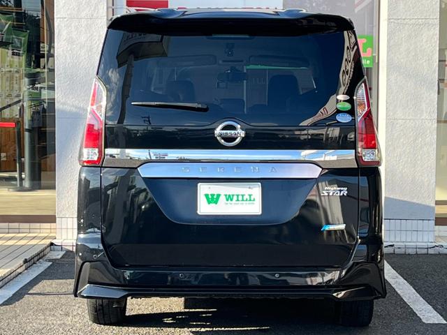 セレナ ハイウェイスター　１年距離無制限保証／禁煙／両側電動スライド／エマージェンシーブレーキ安全装置／アラウンドビューモニター／社外ナビ／バックカメラ／前後ドラレコ／Ｐスタート／インテリキー（4枚目）
