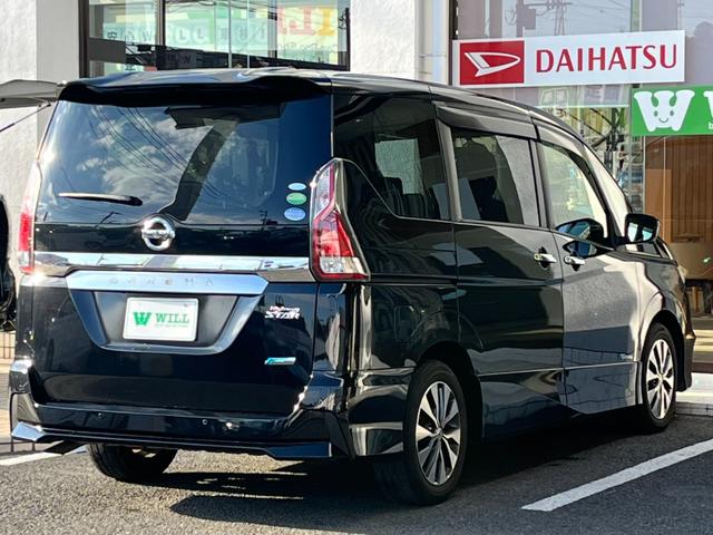 セレナ ハイウェイスター　１年距離無制限保証／禁煙／両側電動スライド／エマージェンシーブレーキ安全装置／アラウンドビューモニター／社外ナビ／バックカメラ／前後ドラレコ／Ｐスタート／インテリキー（5枚目）