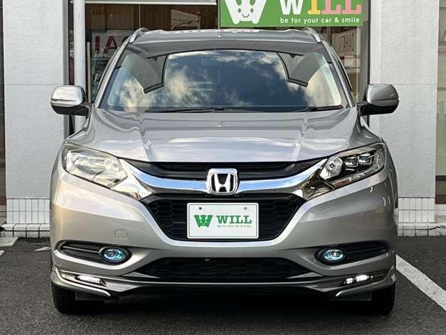 ヴェゼル ハイブリッドＺ　禁煙／１年距離無制限保証／純正ナビ／バックカメラ／ＥＴＣ／シートヒーター／パドルシフト／ＣＴＢＡ安全装置／プッシュスタート／スマートキー／ＬＥＤヘッドライト（2枚目）