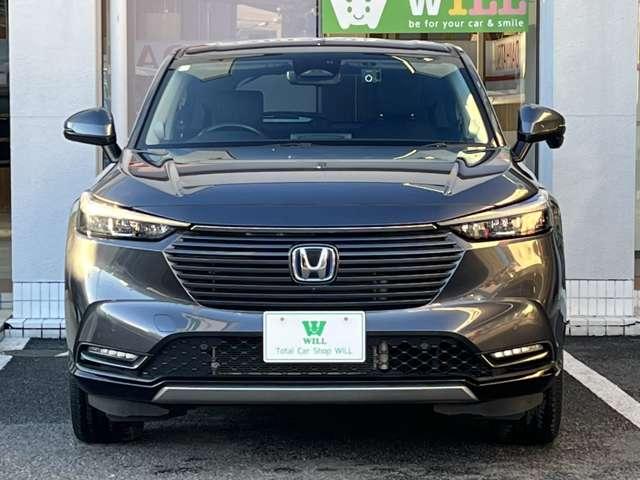 ヴェゼル ｅ：ＨＥＶ　Ｚ　ワンオーナー／禁煙車／１年距離無制限保証／純正ナビ／Ｂカメラ／ＥＴＣ２．０／電動バックドア／ホンダセンシング安全装置／パドルシフト／シートヒーター／ステアリングヒーター／プッシュスタート／スマートキー（3枚目）