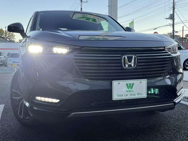 ヴェゼル ｅ：ＨＥＶ　Ｚ　ワンオーナー／禁煙車／１年距離無制限保証／純正ナビ／Ｂカメラ／ＥＴＣ２．０／電動バックドア／ホンダセンシング安全装置／パドルシフト／シートヒーター／ステアリングヒーター／プッシュスタート／スマートキー（4枚目）