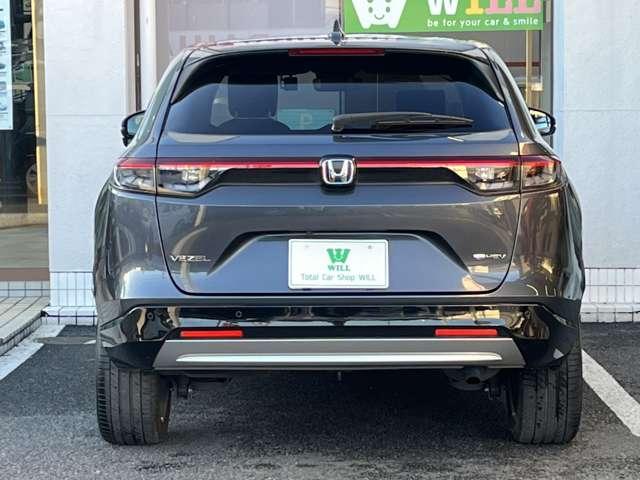 ヴェゼル ｅ：ＨＥＶ　Ｚ　ワンオーナー／禁煙車／１年距離無制限保証／純正ナビ／Ｂカメラ／ＥＴＣ２．０／電動バックドア／ホンダセンシング安全装置／パドルシフト／シートヒーター／ステアリングヒーター／プッシュスタート／スマートキー（6枚目）