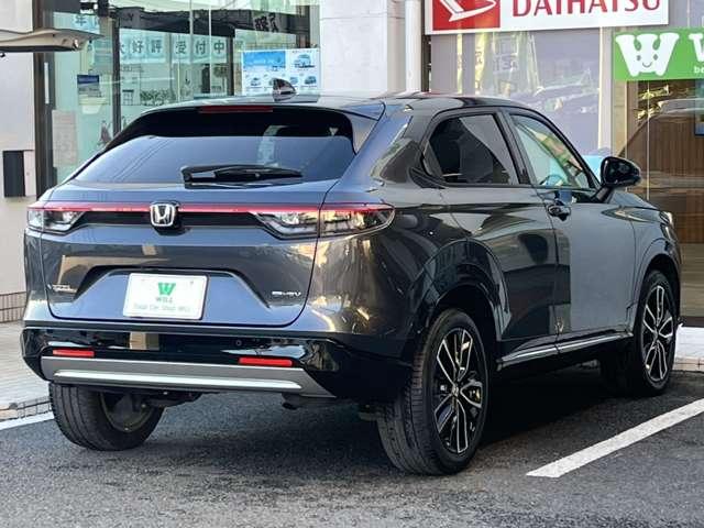 ヴェゼル ｅ：ＨＥＶ　Ｚ　ワンオーナー／禁煙車／１年距離無制限保証／純正ナビ／Ｂカメラ／ＥＴＣ２．０／電動バックドア／ホンダセンシング安全装置／パドルシフト／シートヒーター／ステアリングヒーター／プッシュスタート／スマートキー（7枚目）