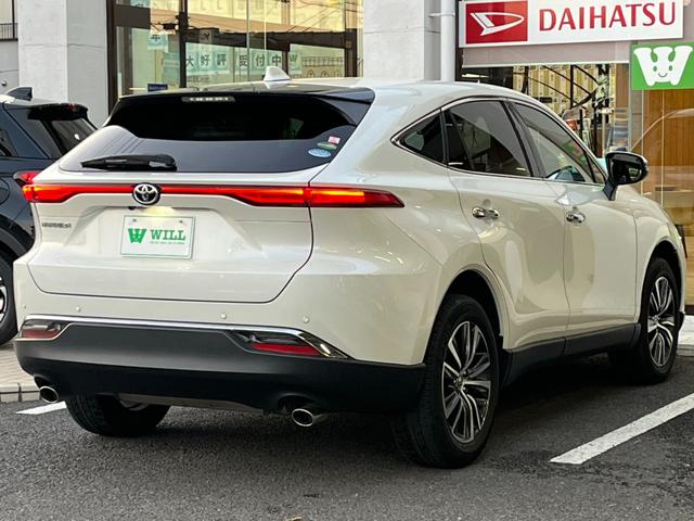 ハリアー Ｇ　ワンオーナー／禁煙／トヨタセーフティセンス安全装置／純正ナビ／バックカメラ／ドラレコ／パワーバックドア／パワーシート／ハーフレザーシート／デジタルインナーミラー／ビルトインＥＴＣ（4枚目）