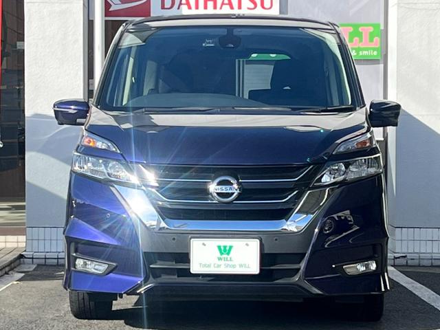 セレナ ハイウェイスター　ワンオーナー／禁煙／エマージェンシーブレーキ安全装置／純正ナビ／アラウンドビューモニター／電動スライドドア／駐車支援／ドラレコ／プッシュスタート／インテリキー／レーダークルーズ／ビルトインＥＴＣ／（2枚目）