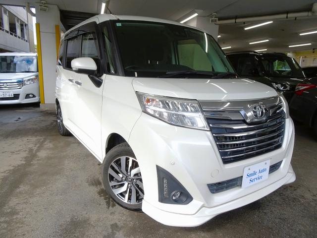 ルーミー カスタムＧ　純正ナビ地デジ　両側電動スライドドア　Ｂカメラ　シートヒーター　クルーズコントロール（3枚目）