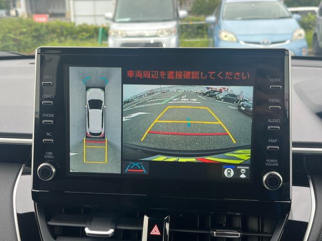 カローラクロス ハイブリッド　Ｚ　パノラミックビューモニター　９インチディスプレイオーディオ　ハンズフリーパワーバックドア　ＢＳＭ　ＡＣ１００Ｖ電源　シートヒーター　電動ハーフレザー　Ｂｌｕｅｔｏｏｔｈ　ＬＥＤライト　セーフティセンス（8枚目）