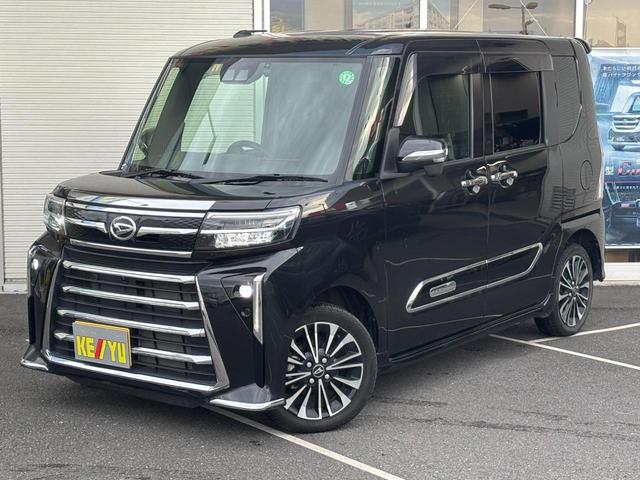 タント カスタムＲＳ　【ｅｃｏＩＤＬＥ非装着車】　４ＷＤ　禁煙車　純正１０型ＳＤナビ　両側電動スライド　全方位カメラ　衝突軽減装置　車線逸脱警報　コーナーセンサー　シートヒーター　ＨＤＭＩ　ＢＴオーディオ　フルセグＴＶ　ドラレコ　ＥＴＣ　ハーフレザー（23枚目）