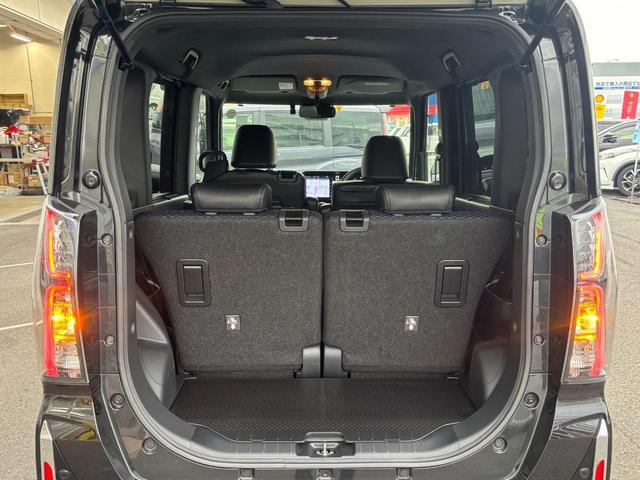 タント カスタムＲＳ　【ｅｃｏＩＤＬＥ非装着車】　４ＷＤ　禁煙車　純正１０型ＳＤナビ　両側電動スライド　全方位カメラ　衝突軽減装置　車線逸脱警報　コーナーセンサー　シートヒーター　ＨＤＭＩ　ＢＴオーディオ　フルセグＴＶ　ドラレコ　ＥＴＣ　ハーフレザー（31枚目）