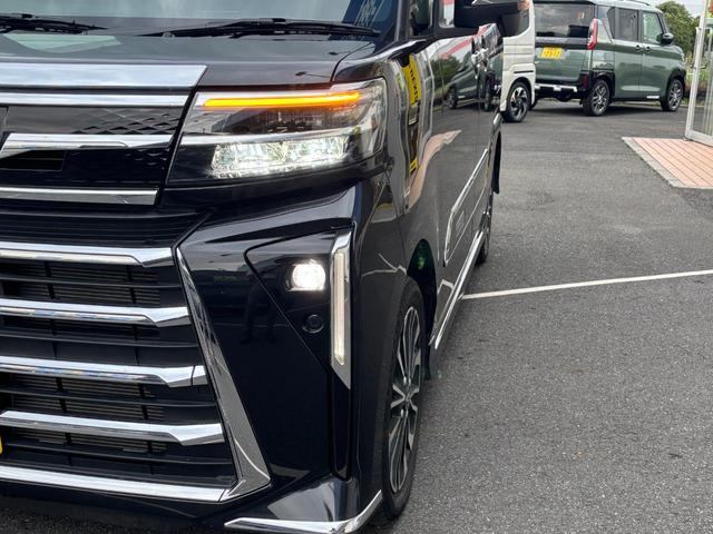 タント カスタムＲＳ　【ｅｃｏＩＤＬＥ非装着車】　４ＷＤ　禁煙車　純正１０型ＳＤナビ　両側電動スライド　全方位カメラ　衝突軽減装置　車線逸脱警報　コーナーセンサー　シートヒーター　ＨＤＭＩ　ＢＴオーディオ　フルセグＴＶ　ドラレコ　ＥＴＣ　ハーフレザー（44枚目）