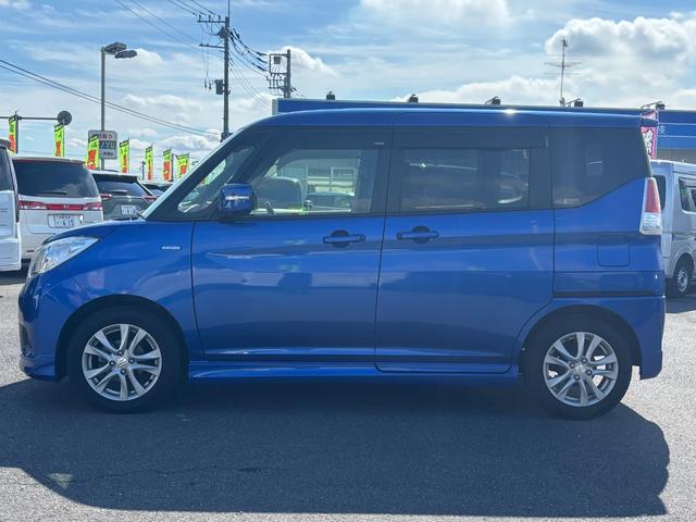 ソリオ ハイブリッドＭＺ　禁煙１オーナー　衝突軽減装置　車線逸脱警報　純正メーカーナビ　全方位カメラ　両側電動スライド　フルセグ　ＣＤ　ＤＶＤ　Ｂｌｕｅｔｏｏｔｈオーディオ　シートヒーター　ＨＩＤ　純正１５ＡＷ　スマートキー（19枚目）