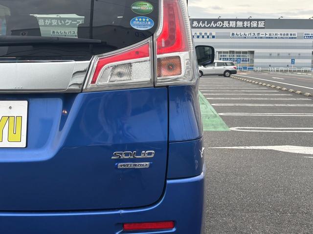 ソリオ ハイブリッドＭＺ　禁煙１オーナー　衝突軽減装置　車線逸脱警報　純正メーカーナビ　全方位カメラ　両側電動スライド　フルセグ　ＣＤ　ＤＶＤ　Ｂｌｕｅｔｏｏｔｈオーディオ　シートヒーター　ＨＩＤ　純正１５ＡＷ　スマートキー（41枚目）