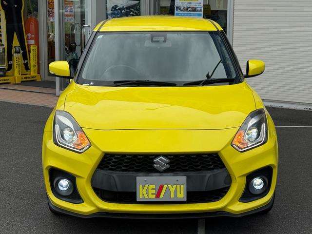 スイフトスポーツ ベースグレード 禁煙車 6速MT 純正8型SDナビ バックカメラ ETC 衝突軽減装置 車線逸脱警報 Bluetoothオーディオ フルセグTV シートヒーター LEDヘッドライト 追従クルコン ドラレコ 純正アルミ(18枚目)