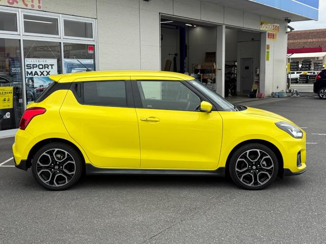 スイフトスポーツ ベースグレード 禁煙車 6速MT 純正8型SDナビ バックカメラ ETC 衝突軽減装置 車線逸脱警報 Bluetoothオーディオ フルセグTV シートヒーター LEDヘッドライト 追従クルコン ドラレコ 純正アルミ(21枚目)