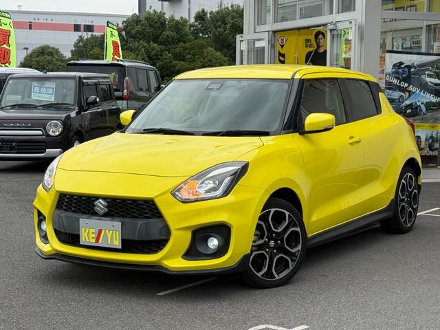 スイフトスポーツ ベースグレード 禁煙車 6速MT 純正8型SDナビ バックカメラ ETC 衝突軽減装置 車線逸脱警報 Bluetoothオーディオ フルセグTV シートヒーター LEDヘッドライト 追従クルコン ドラレコ 純正アルミ(22枚目)