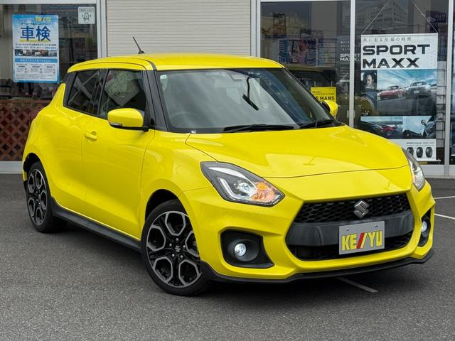 スイフトスポーツ ベースグレード 禁煙車 6速MT 純正8型SDナビ バックカメラ ETC 衝突軽減装置 車線逸脱警報 Bluetoothオーディオ フルセグTV シートヒーター LEDヘッドライト 追従クルコン ドラレコ 純正アルミ(24枚目)