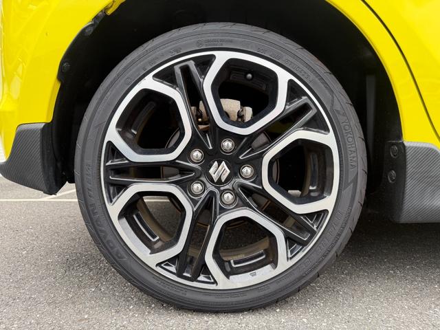 スイフトスポーツ ベースグレード 禁煙車 6速MT 純正8型SDナビ バックカメラ ETC 衝突軽減装置 車線逸脱警報 Bluetoothオーディオ フルセグTV シートヒーター LEDヘッドライト 追従クルコン ドラレコ 純正アルミ(46枚目)