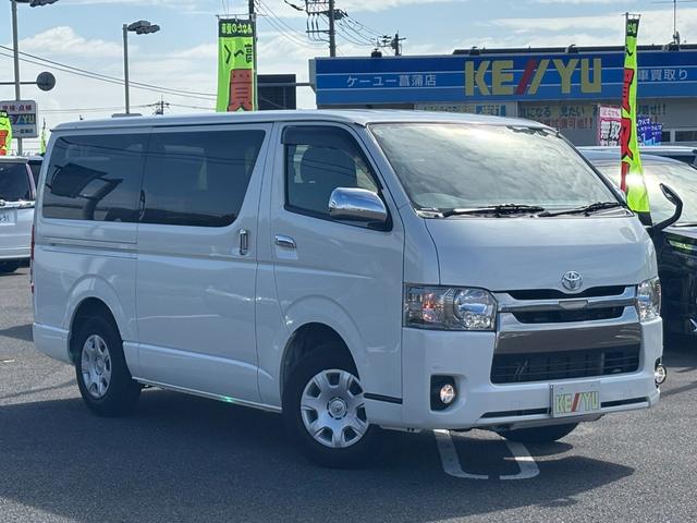 ハイエースバン スーパーＧＬ　ダークプライムＩＩ　禁煙１オーナー　両側電動スライド　衝突軽減装置　車線逸脱警報　純正ナビ　ナビ連動ドラレコ　バックカメラ　ＥＴＣ２．０　ハーフレザーシート　スマートキー　コーナーセンサ　ＬＥＤヘッドライト　１００Ｖ電源（22枚目）
