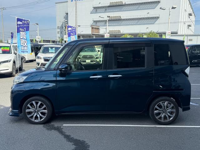 ルーミー カスタムＧ－Ｔ　禁煙車　ターボ　純正９型ＳＤナビ　両側電動スライド　バックカメラ　ＥＴＣ　衝突軽減装置　車線逸脱警報　コーナーセンサー　Ｂｌｕｅｔｏｏｔｈオーディオ　フルセグＴＶ　シートヒーター　ＬＥＤヘッドライト（19枚目）
