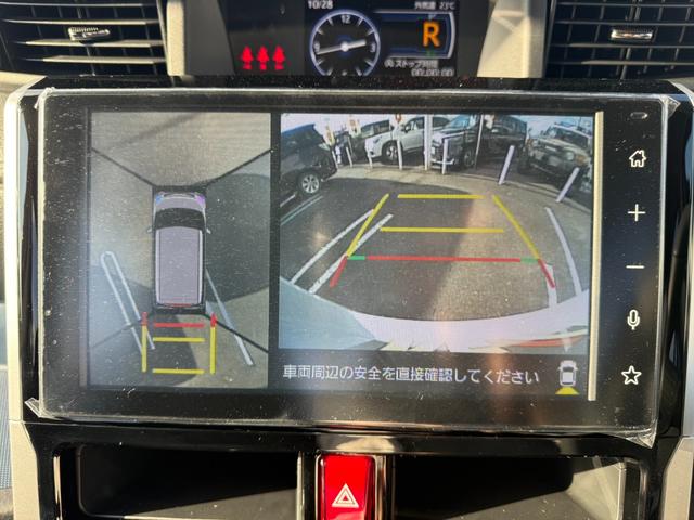 ルーミー カスタムG-T コンフォートパッケージ 登録済未使用車 全方位カメラ 9型ディスプレイオーディオ 両側電動スライド 衝突軽減装置 車線逸脱警報 Bluetoothオーディオ フルセグTV LEDヘッドライト コーナーセンサー シートヒーター(7枚目)
