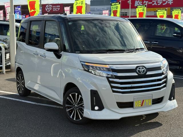 ルーミー カスタムG-T コンフォートパッケージ 登録済未使用車 全方位カメラ 9型ディスプレイオーディオ 両側電動スライド 衝突軽減装置 車線逸脱警報 Bluetoothオーディオ フルセグTV LEDヘッドライト コーナーセンサー シートヒーター(23枚目)